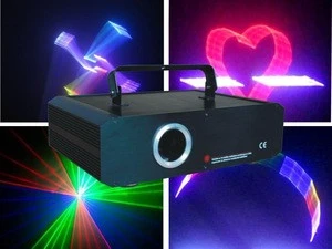 3D RGB full color programmable laser light ILDA animation laser light