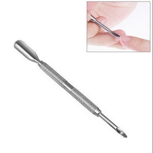 3pcs Stainless Steel Nail Cuticle Spoon Pusher Remover / Nail callus remover / nail Nipper Clipper Set