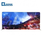 3x6 Portable Aluminum Pipe Tension Fabric Event Banner Backdrop Display Stand For Sale