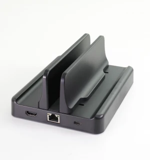 4 Port USB Hub Docking with Tablet Laptop Design