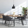 4 Seater Nordic Scandinavian Style Morden Hotel Wooden Dining Table And Chair Set / Dinning Table With Chairs