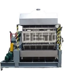 4000 pcs/hr automatic paper pulp egg tray production line, waste paper recycle used egg tray machine with brick drying system