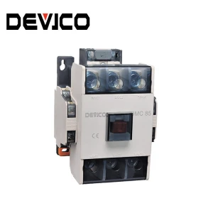 40A ac magnetic contactor 220v 440v daco model MC LC1 CJX2 PA66 flame retardant red copper silver point cost-effective high