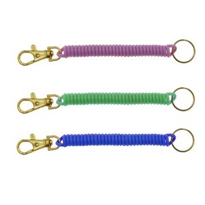 4.75inch Bungee Cord with Metal Keychain