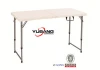 4FT Folding in half table,easy foldable table,camping table