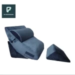 4pcs 2024 Orthopedic Bed Wedge Pillow Set for Sleeping and Post Surgery Foam Pillow for Body