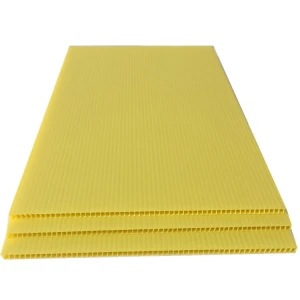 4x8 size plastic sheet pp corrugated hollow sheet board