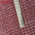 Import 5-7cm square red silver tweed 70% polyester 30% acrylic TR fabric Woman&#39;s Coat Spring/Autumn Manufacturer Factory Customized from China