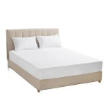 5-sided brushed microfiber fully waterproof mattress protector anti-dustmite mattress cover with TPU