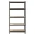 Import 5 tiers light duty shelf adjustable shelving steel racking shelf rivet metal rack for home office shed from China