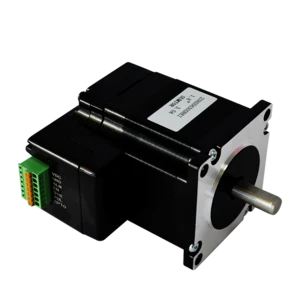 56mm 3A plc nema 23 cheap integrated smooth stepper motor and driver