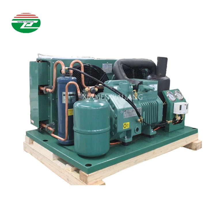 5hp 10hp 50hp compressor small freezer semi hermetic condenser unit Germany condensing unit refrigeration for cold room