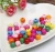 Import 6 8 10 12 14 16 mm DIY Mixed Color Round Wooden Beads from China