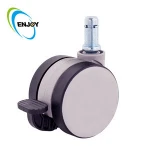 60 mm caster with brake for office partition