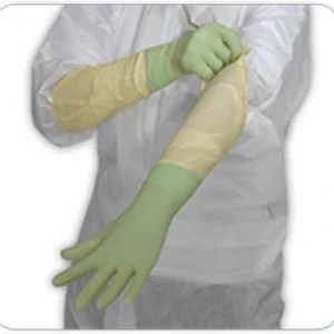 600m Cleanroom Long Length Nitrile Rubber Cleaning Gloves