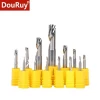 6mm/8mm Sharpening Engraving Cutters Carbide Milling Cutter Lathe Tools 1 Flute End Mill Aluminum