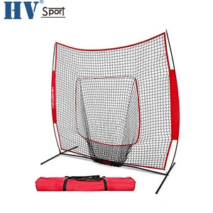 7*7 foot Movable baseball and softball practice net home practice