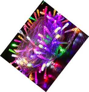 8 different play modes programmable led battery light string 100m Party  Christmas light