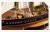 Import 80cm length wooden sailing ship model &quot;ATLANTIC&quot;, America boat model, Blue + Brown home collection from China