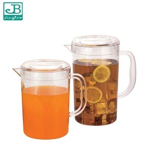 8530 PP Plastic Water Pitcher with Lid, Juice Jug with Measuring Scale