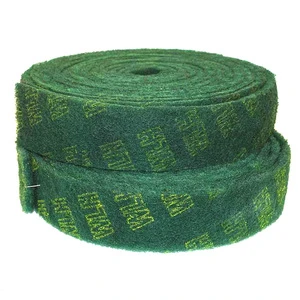 8698# green Wholesale scouring pad in roll
