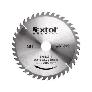 8803203 EXTOL PREMIUM 115*1.3*22.2 mm max rpm 11000/min carbon steel saw blade with 2.6mm width SK carbide blade
