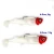 Import 8g artificial fishing lure  jig head lure,soft lure with hook from China