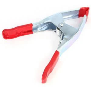 9 Inch Red Tip Metal Spring Clamp
