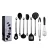 Import 9 Pieces Non-Stick Cooking Tools Stainless Steel Silicone Kitchen Utensil Set from China