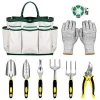 9Pcs aluminium Garden Tool Sets with bag