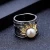 Abiding Custom Jewelry Display Set 925 Sterling Silver Gold Plated Pearl Earring Ring Pendant Fresh Water Pearl Jewelry