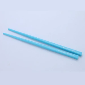 ABS material plastic colorful chopsticks customized logo chopsticks
