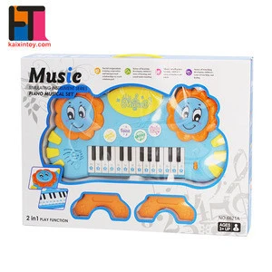 ABS plastic drum organ keyboard electronic kids musical instruments for wholesale