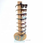 ACRYLIC TABLETOP RACK SUNGLASSES SHOWCASE DISPLAY FOR 6 PAIRS  DFDISPLAY GL050