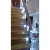 Import Adel New Design Square Shape Faced Crystal Glass Balusters Stair Balustrades With Gold Color Bases from China