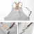 Import Adjustable barista cafe canvas apron with pockets from China