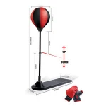 Adjustable inflatable set stress relief mini punching ball boxing for kids