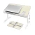 Import Adjustable Lap Desk Workstation Foldable Bed Tray Large Space Multi-Purpose Standing Desk from China
