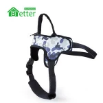 Adjustable Modern Camo Saddle  Pet Dog Chest Straps Drytek Mesh  Back Padding Dog Cooling Pet Harnesses