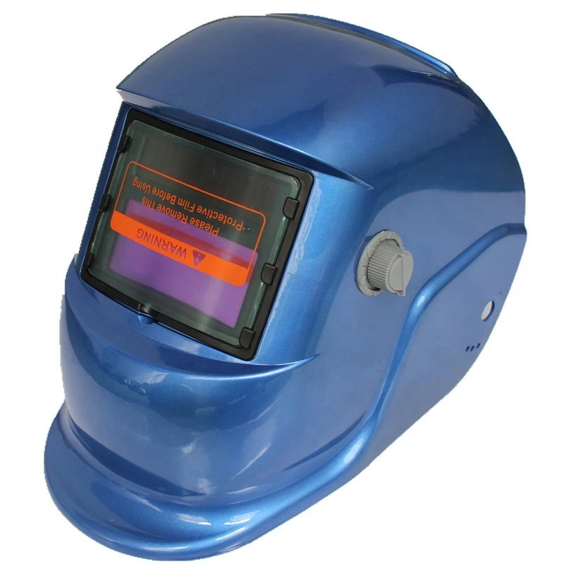 Adjustable range unique blue painting automatic welder welding helmet
