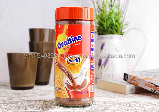 Adult and baby Ovaltine milk powder 400 gr in jar