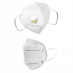 adult protection kn 95 mask colorful dust-proof disposable nonwoven breathing 5 layer protective kn95 mask with valve