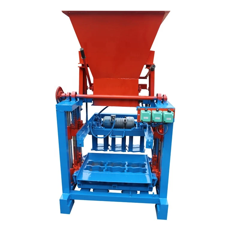Advanced new business idea small scale stone dust cement brick making machine for industries