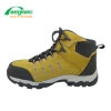 AEGISE CE steel toe cap safety shoes suede leather slip resistant rubber sole prevent puncture industrial men work safety boots