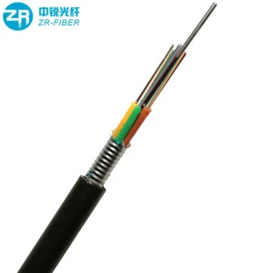 Aerial steel wire tape armored communication armored optic fiber duct cable