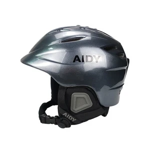 AIDY In-molded CE EN1077 Certified Ventilatory Downhill Snow Helm Ski Helmets for Youth-Adult Snowboarding Dual Sports with Brim