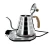 Import Ajustable temperature control easy 110v 220v unique stainless 1.2 liter electric kettle from China