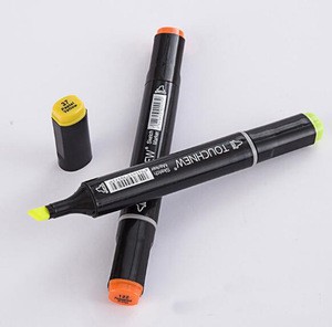Alcohol Based Permanent Paint Marker Pen Dual Tip Art  Marker