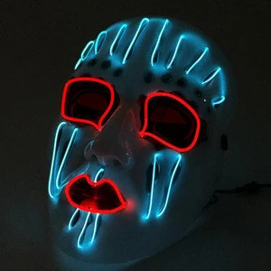  new product party mask,EL lighting party mask,lighting mask