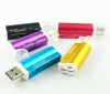 All In One multifunction aluminium Lighter Shaped USB Card Reader